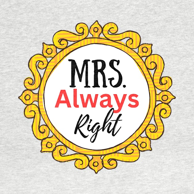 Mrs Always Right-Couple by Haministic Harmony